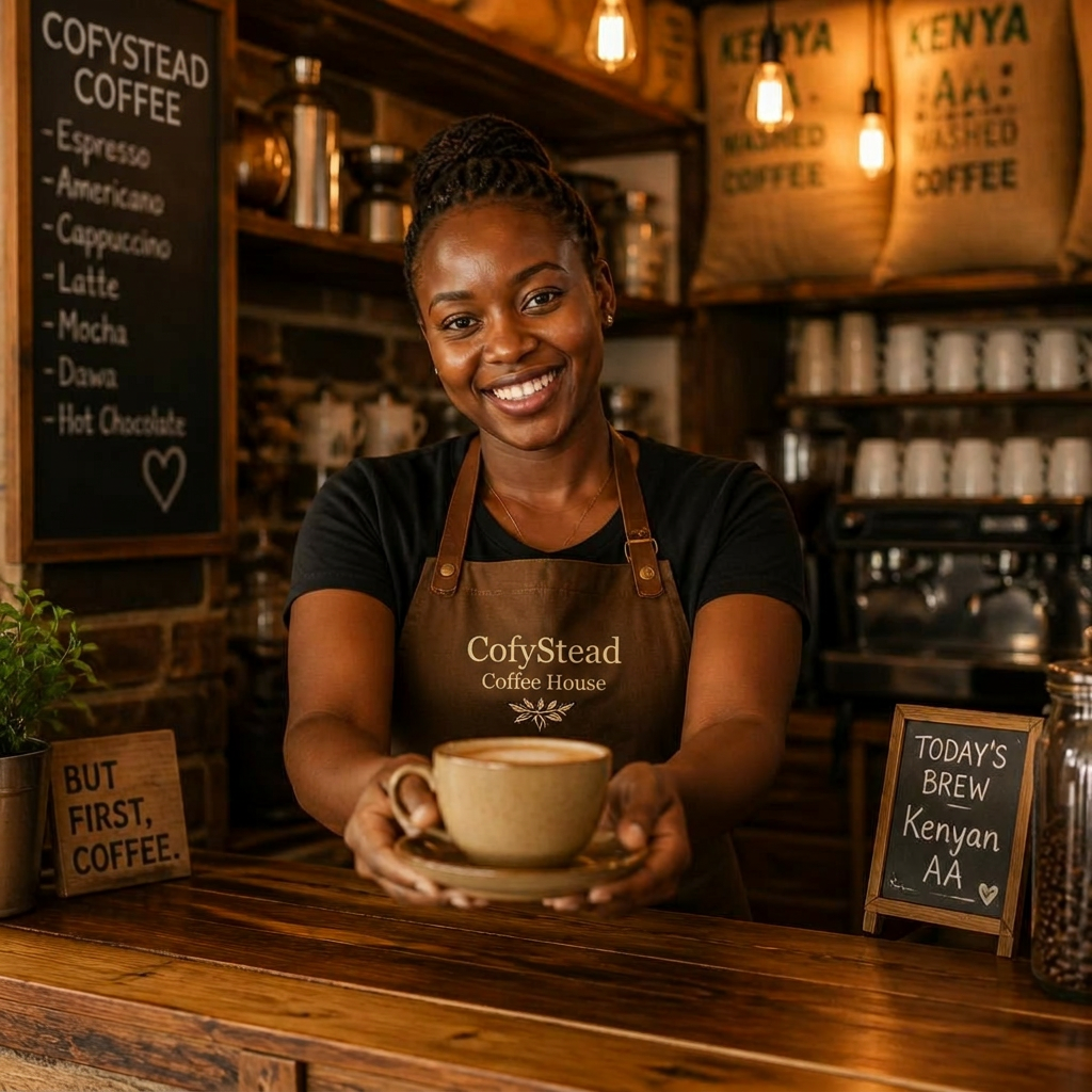 Cofystead team welcoming customers